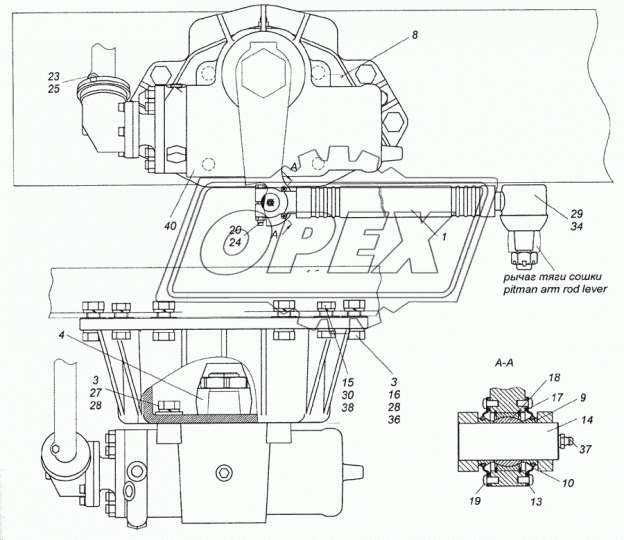 ШС30 Подшипник 30х47х18/22 шарнирный MAN TGA (2000-2020); рулевого упр./КРАЗ.МАЗ/ ЦГ-80
